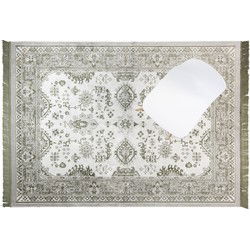 Housecraft Living Reza Vloerkleed 160x230 cm Vintage Perzisch/ Oosters Motief Groen/Grijs