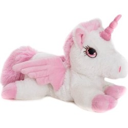 Opwarmbare knuffel witte unicorn 18 cm - Opwarmknuffels