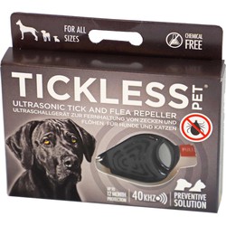 Tickless basic teek/vlo verjager zwart