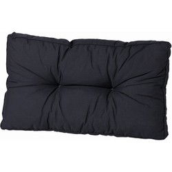 Kussen lounge 73x43 Basic zwart (2 stuks)