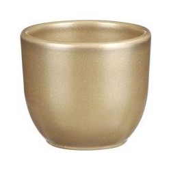 Pot tusca 8.5x7.5 cm goud - Mica Decorations