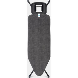 Strijkplank C, 124x45 cm, solide strijkerhouder - Denim Black