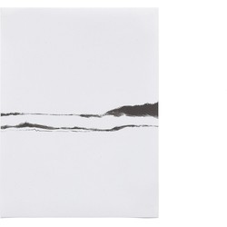 Kave Home - Wit papiervel Istan 21 x 28 cm