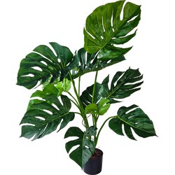 Kunstplant Monstera 80 cm in pot