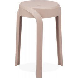 POMPA lage kruk 35x355x45 cm Beige
