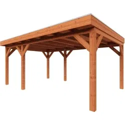 Trendhout douglas overkapping Refter, 555 x 400 cm