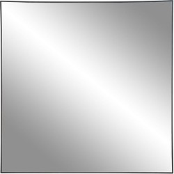 Jersey Mirror - Mirror with black look frame 60x60 cm