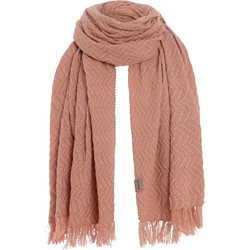 Knit Factory Soleil Sjaal - Tuscany Pink/Apricot - 200x90 cm