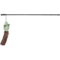TRIXIE KATTENHENGEL MUIS KUNSTSTOF / PLUCHE 46 CM