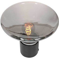 Steinhauer tafellamp Ambiance - zwart - metaal - 26 cm - E27 fitting - 3401ZW