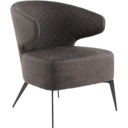 Kare Fauteuil Amsterdam Grey