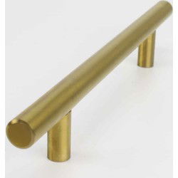 Deurgreep Marita - messing - 128 mm - Modern - Handgreep - Kastgreep - Ladegreep