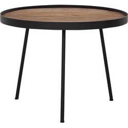 DTP Home Coffee table Saturnus medium NATURAL,37xØ50 cm, recycled teakwood