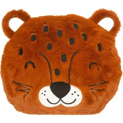 Atmosphera Dieren sierkussen kinderkamer - panter -A‚A 30 cm - polyester - Sierkussens