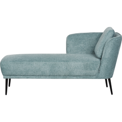 Beliani ARTHEZE - Chaise longue-Blauw-Polyester