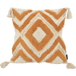 Sierkussen June Boho Terra | 45 x 45 cm | Katoen