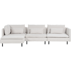 Beliani EGERIS - Modulaire Sofa-Beige-Polyester