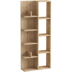 Boekenkast met 4 vakken en 4 legplanken H150 cm  LILY