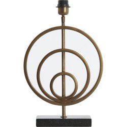 Light&living Lampvoet 30x9x41 cm CASSEL antiek brons