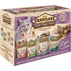 CARNILOVE POUCH MULTIPACK 12X85 GR