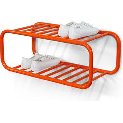 Spinder Design schoenenrek Retro Schoenenrek - Pure Orange - 4 paar schoenen