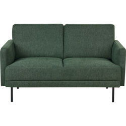 Beliani BREDA - Tweezitsbank-Groen-Polyester