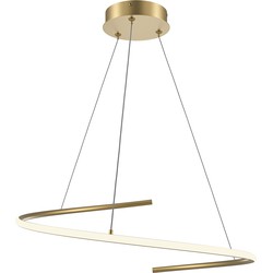 Maytoni - Hanglamp Curve - Messing - Ø60