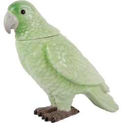 Voorraadpot Bird - Zachtgroen - 22.5x11.8x20.7cm