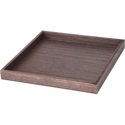 Tray Square 30X30 cm Brown