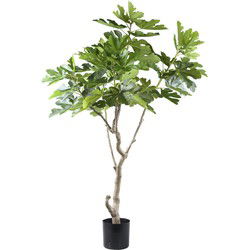 PTMD Kunstplant Fig - 118x110x152 cm - Polyester - Groen