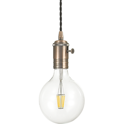 Ideal Lux - Doc - Hanglamp - Metaal - E27 - Bruin