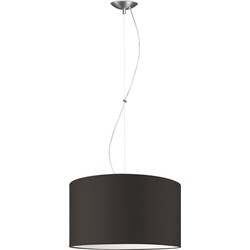 hanglamp basic deluxe bling Ø 45 cm - bruin