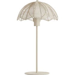 Light & Living - tafellamp - Espelo - beige - metaal - schemerlamp - E27 - 8056043