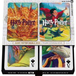New York Puzzle Company Harry Potter Dubbel Dek Speelkaarten