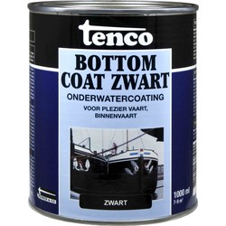 Bottomcoat zwart 1l verf/beits - tenco