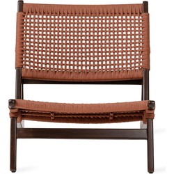 Jesper Home TuinFauteuil Kuwana - Cinnamon Weave