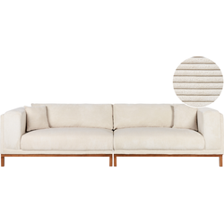 VENG - Vierzitsbank - Lichtbeige - Corduroy