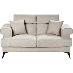 SKIVE - Tweezitsbank - Taupe - Stof