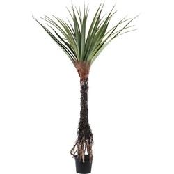 PTMD Kunstplant Pandanus - 140x140x210 cm - Polyester - Groen