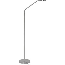 Moderne Metalen Highlight Comfort Portable LED Vloerlamp - Grijs