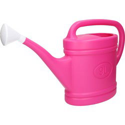 PlasticForte Gieter - roze - kunststof - 9 liter - Gieters