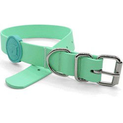 MORSO HALSBAND HOND WATERPROOF GERECYCLED CARRIBEAN GREEN GROEN 47-55X2,5 CM