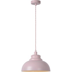 Alice roze hanglamp diameter 29 cm 1xE14 roze