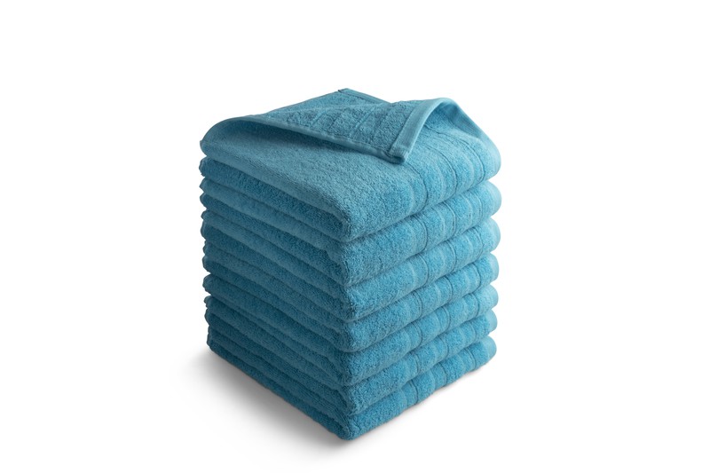 Handdoek Luxor Deluxe - 7 stuks - 50x100 - turquoise - 