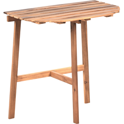 Beliani OSIGO - Tuintafel-Bruin-Acaciahout