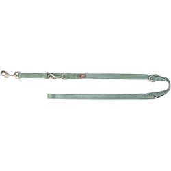 TRIXIE HONDENRIEM PREMIUM VERSTELBAAR SALIE GROEN 200X1,5 CM