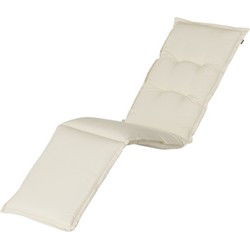 Deckchair ecru 200x46x9 cm Havana