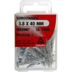 Schroefnagel 3,8x40mm verz 110gr