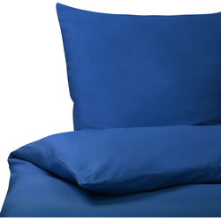 Beliani HARMONRIDGE - Beddengoed-Blauw-Katoen