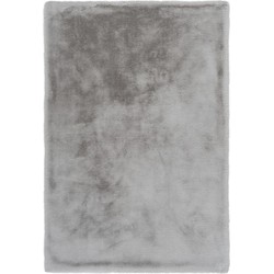 Heaven Fluffy Soft - Vloerkleed Hoogpolig - Effen Tapijt - Zilver- 160x230 CM